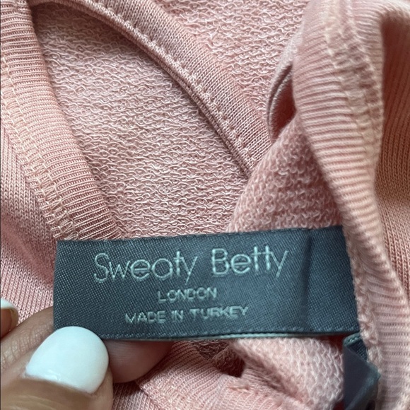 Sweaty Betty by Anthropologie Pink sweater sizes Medium - Picture 6 of 9